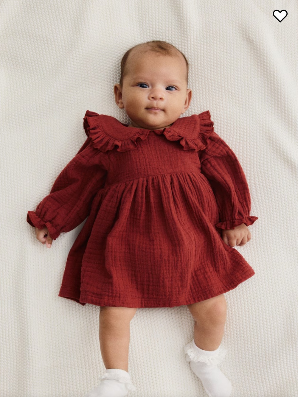 H&M Baby Girl Long-Sleeve Dress